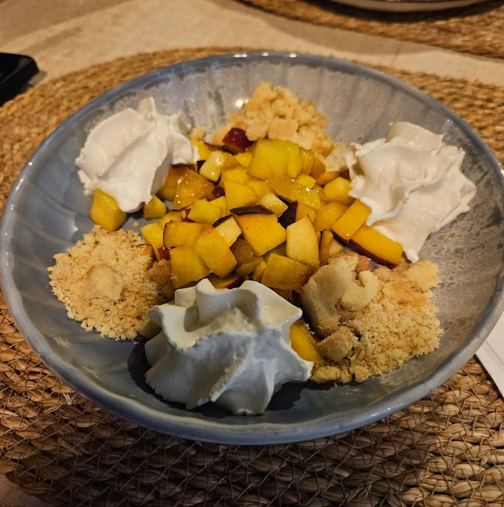 Crumble Aux Pêches